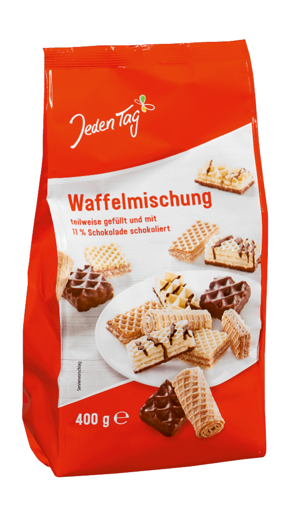 10 400g Pg Jeden Tag Waffelmischung 