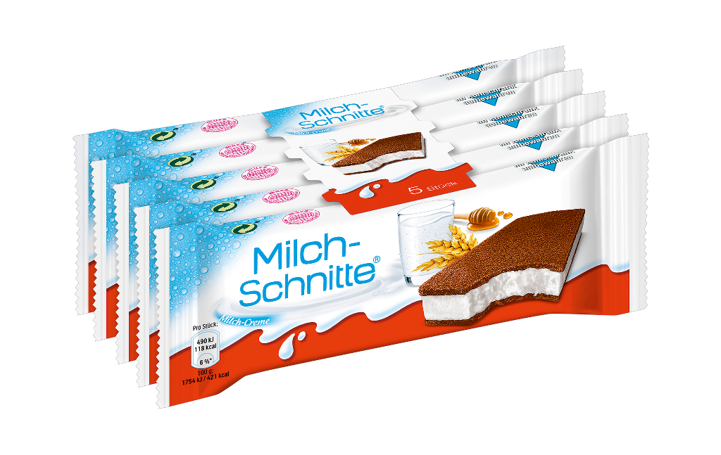 8 5St Pg Ferrero Kinder Milchschnitte T5 28g 