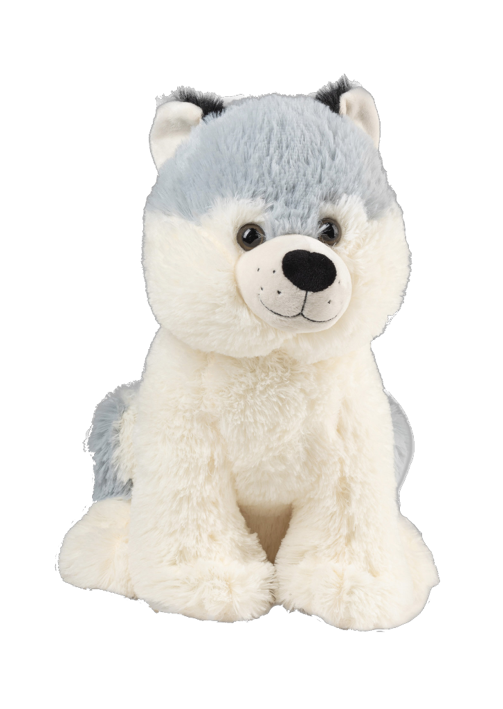 1 1St Pg Plüsch Hunde, sitzend 30 cm 