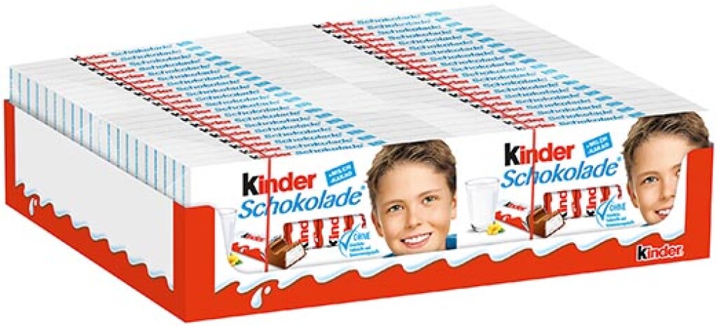 10 100gr Pg Ferrero Kinderschokolade T8 