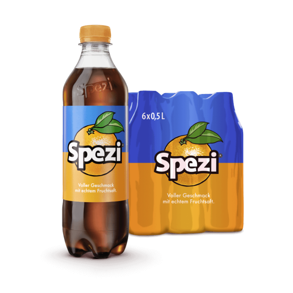 6 0.50l Fl Spezi Orange PET EWP 