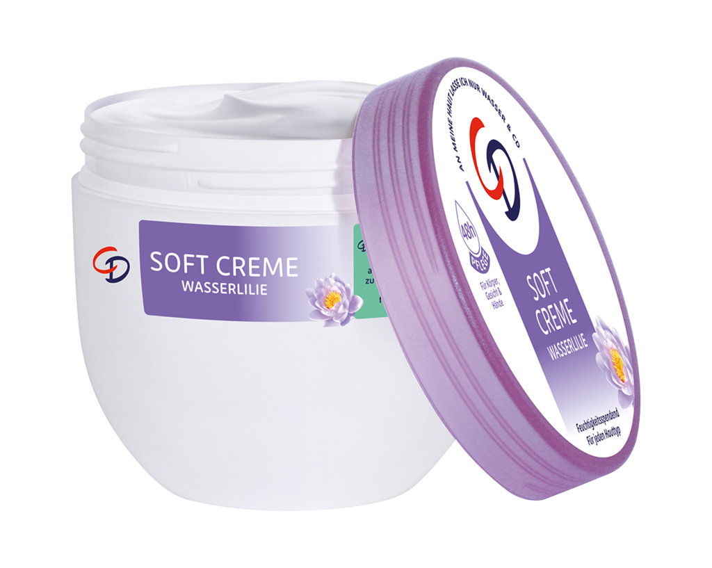6 300ml Ds CD Softcreme Wasserlilie 