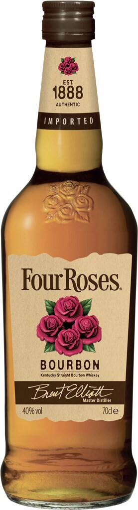 1 0.70l Fl Four Roses Bourbon 40% (6) 