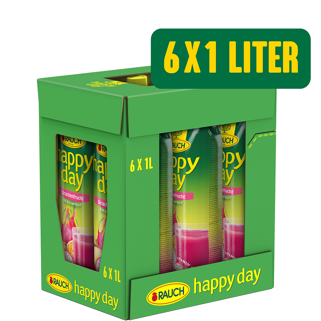6 1.00l Pg Rauch Happy Day Drachenfrucht 