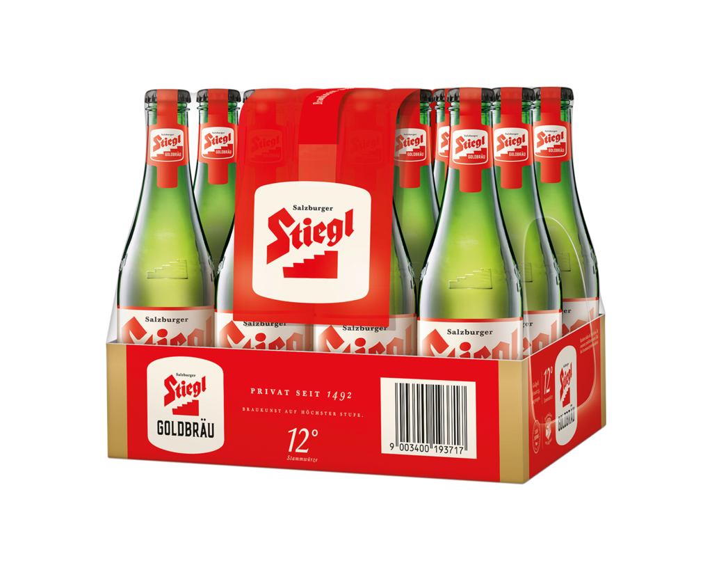 12 0.33l Fl Stiegl Goldbräu EW        