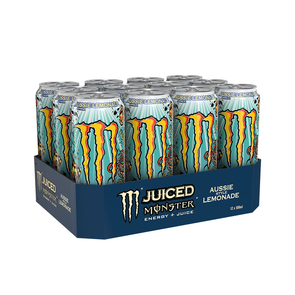 12 0.50l Fl Monster Energy Juiced Aussie Lemonade EWP 