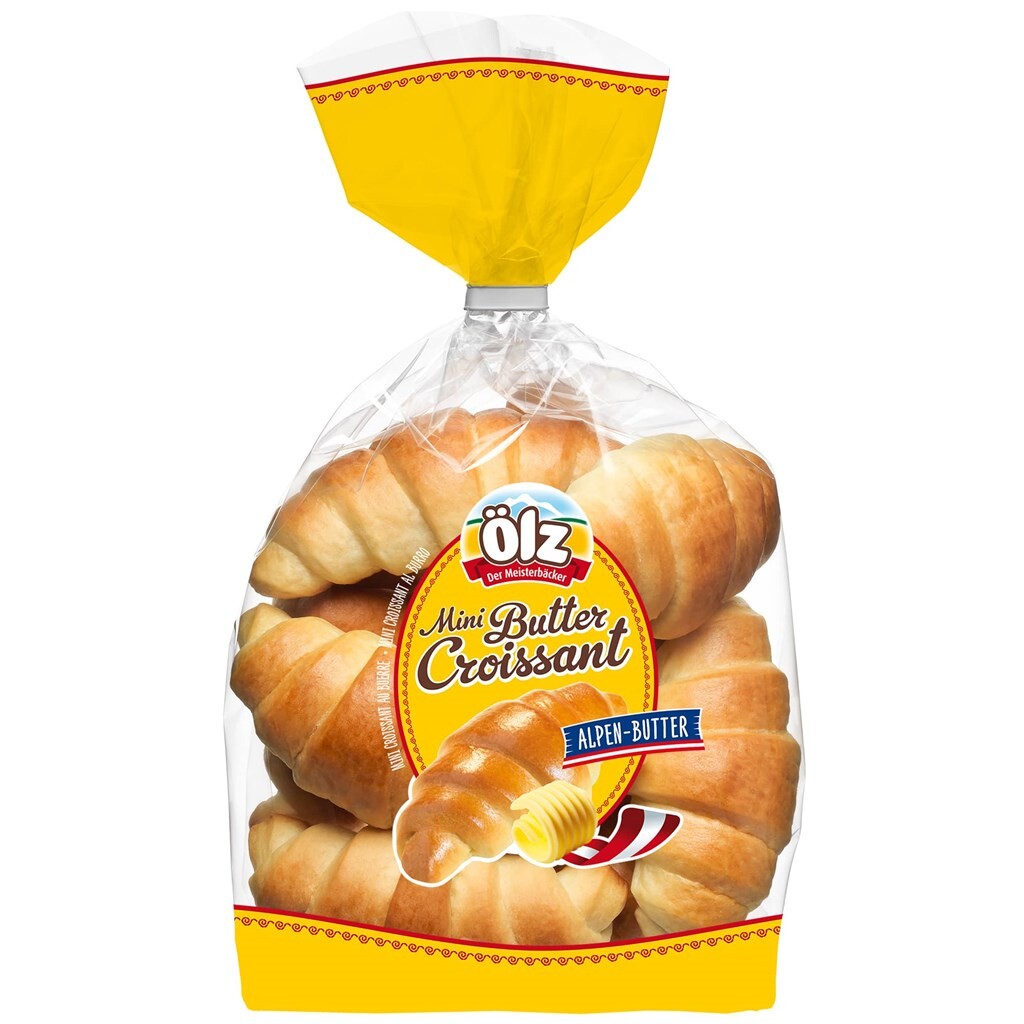 1 250g Pg Ölz Mini Butter Croissant 