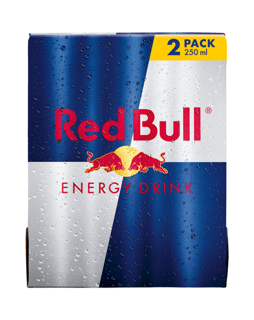 12 2er Pg Red Bull Energy Drink 0.25l Dose 