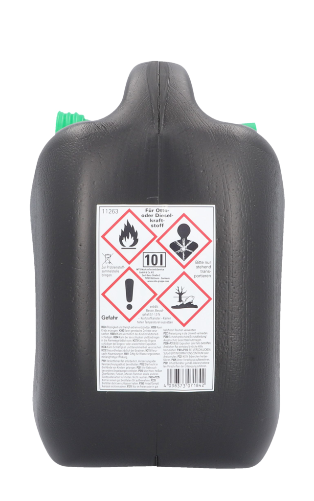 1 10l Ka Kraftstoffkanister schwarz 