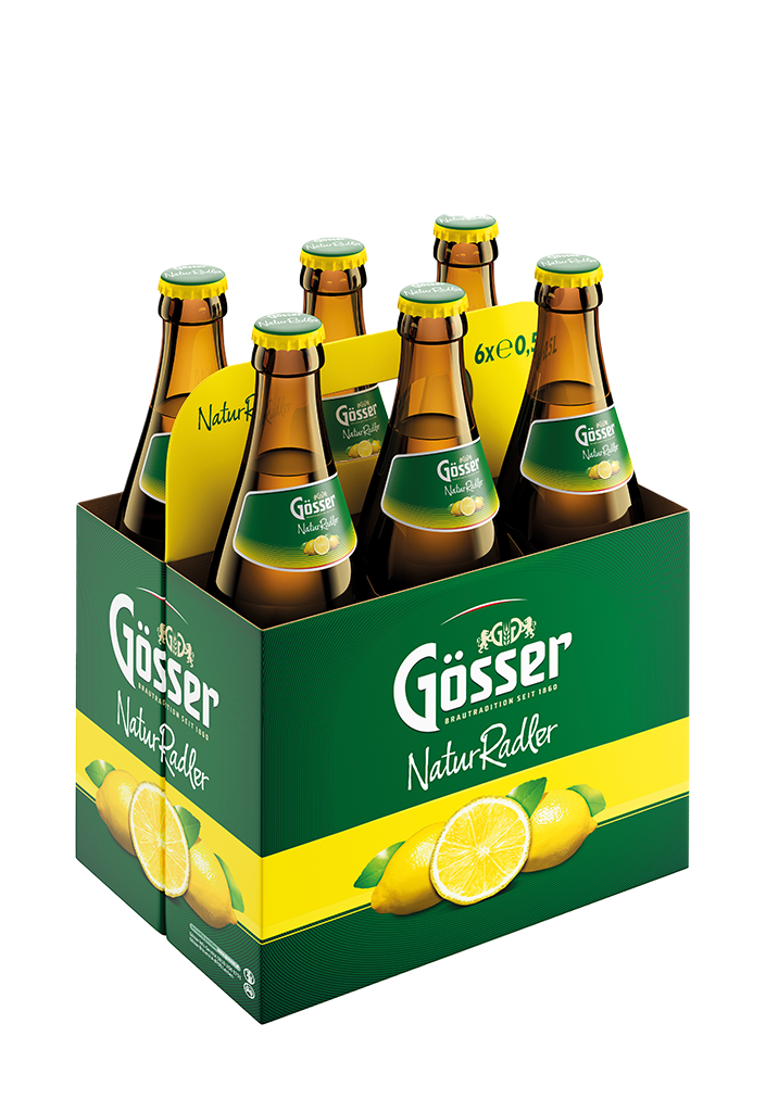 3 6/0.50MP Gösser Naturradler Zitrone MW 