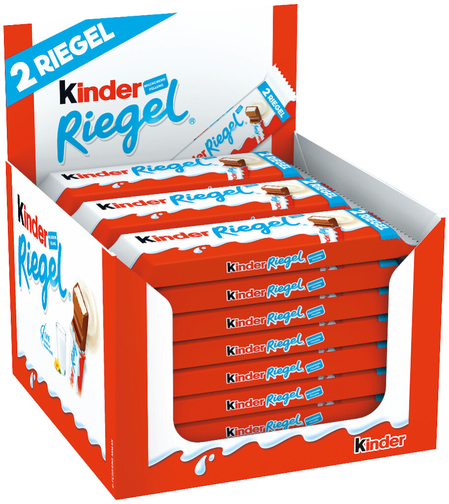24 42g Rg Ferrero Kinder Schoko Riegel 