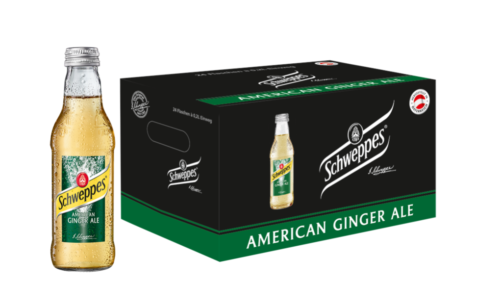 24 0.20l Fl Schweppes Ginger Ale 