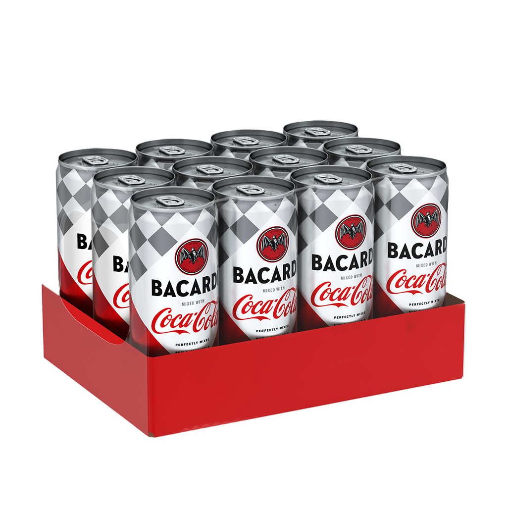 12 0.25l Ds Bacardi & Cola 5% EWP 