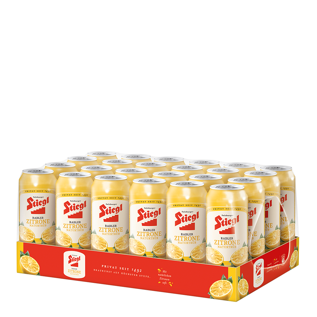 24 0.50l Ds Stiegl Radler Zitrone Naturtrüb EWP 