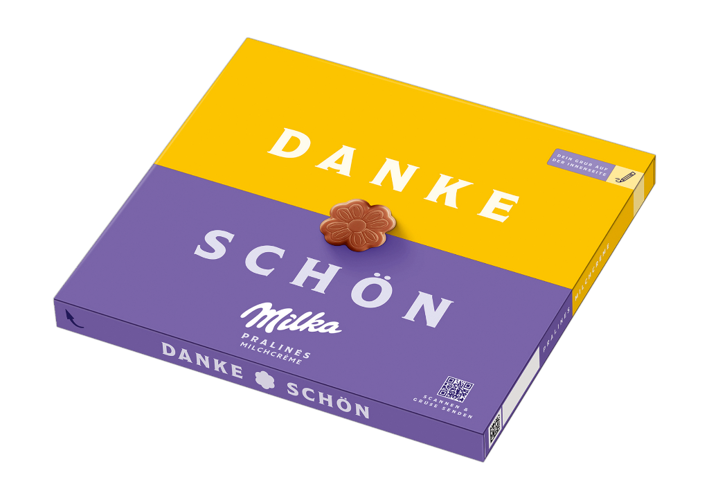 10 110g Pg Sags mit Milka Dankeschön Milchcréme 