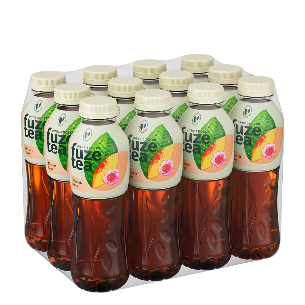 12 0.50l Fl Fuzetea Pfirsich Rose Zero PET EWP 