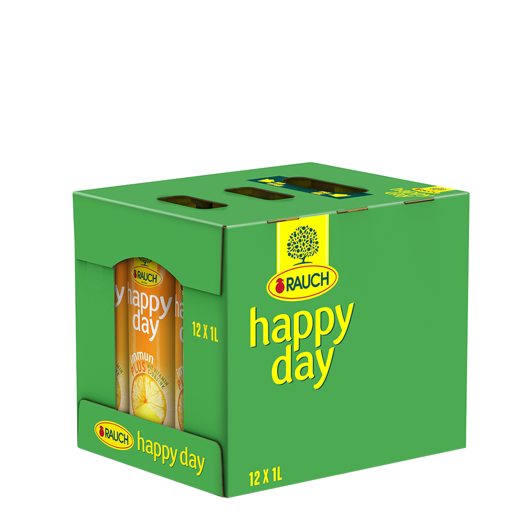 12 1.00l Pg Rauch Happy Day Immun Plus 