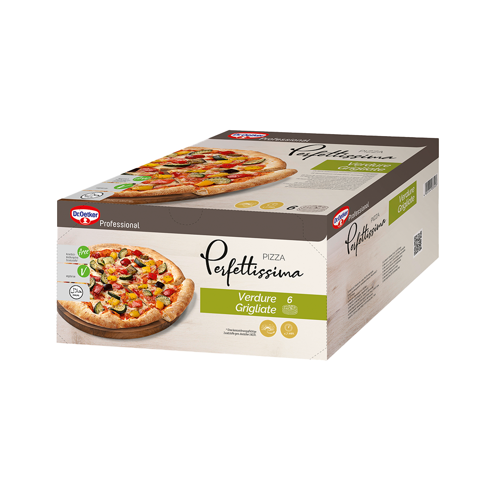 6 440g Pg TKK Dr. Oetker Perfettissima Pizza Verdure Grigliate 