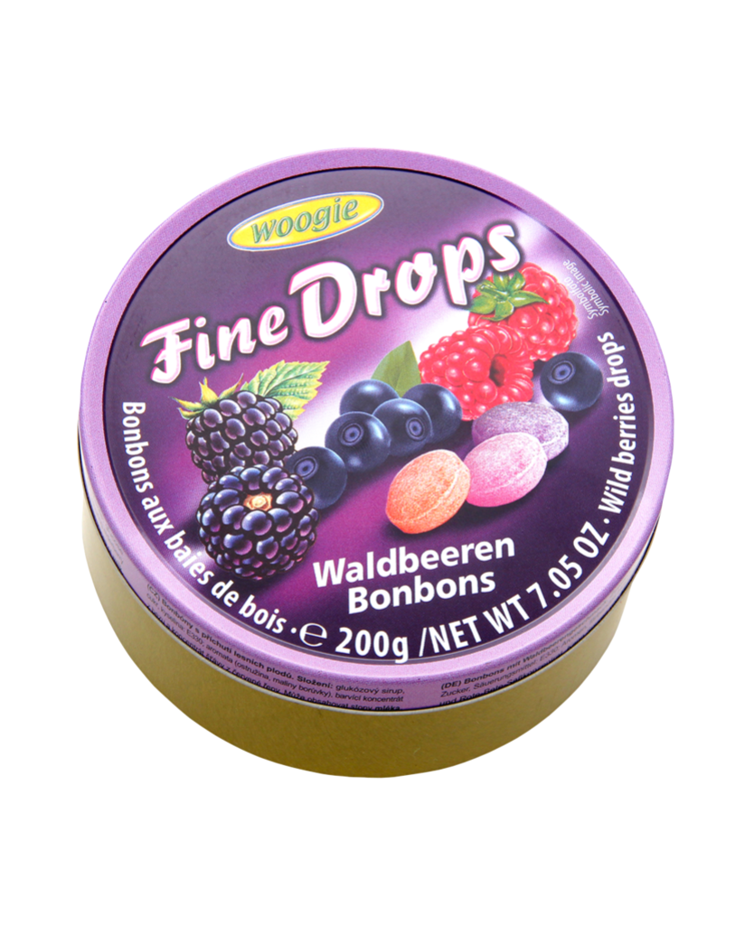 10 200g Ds Woogie Fine Drops Waldbeere 