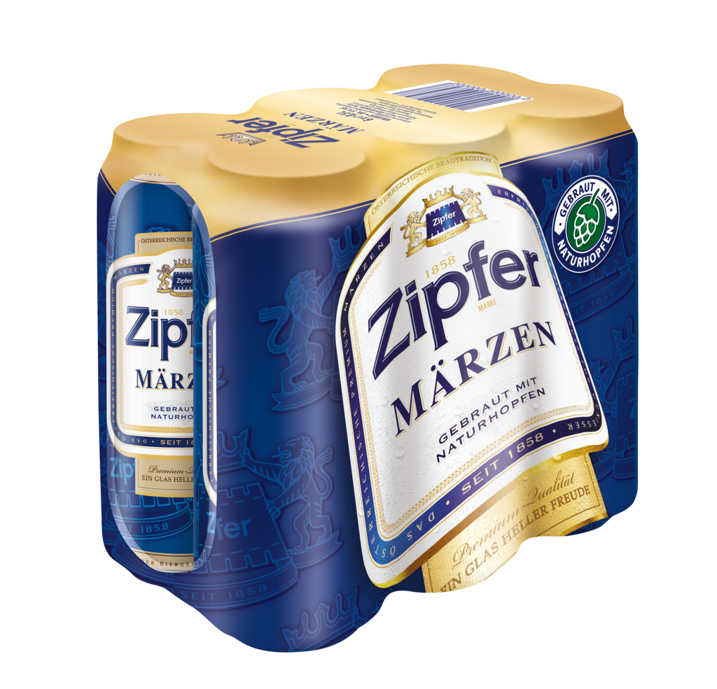 4 6/0.50MP Zipfer Märzen Dose EWP 