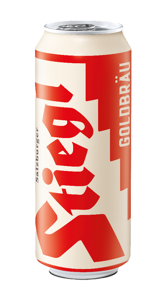 4 6/0.50MP Stiegl Goldbräu Dose EWP 