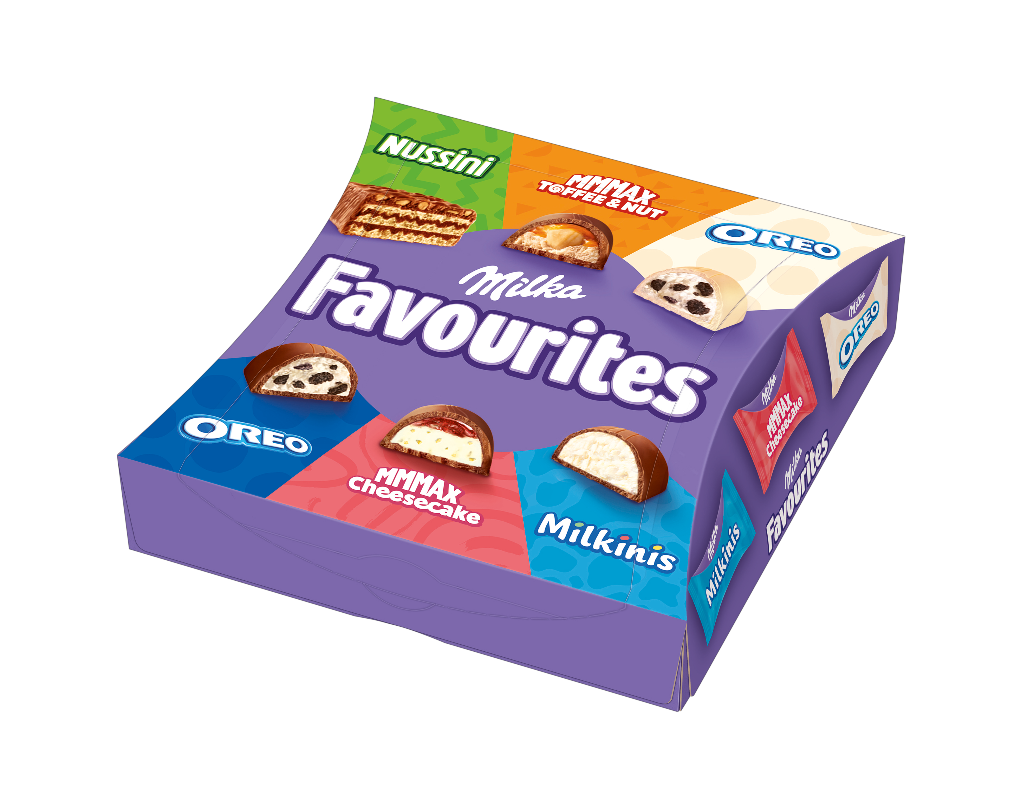 8 158grPg Milka  Favourites 