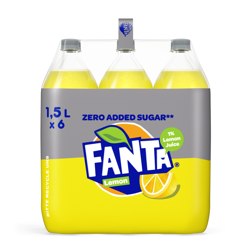 6 1.5l Fl Fanta ZERO Lemon 