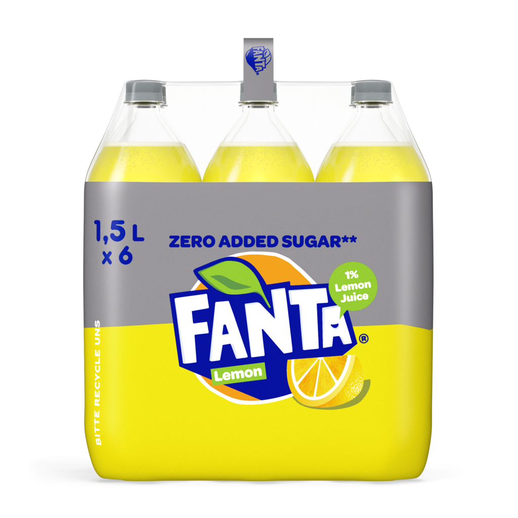6 1.50l Fl Fanta ZERO Lemon 