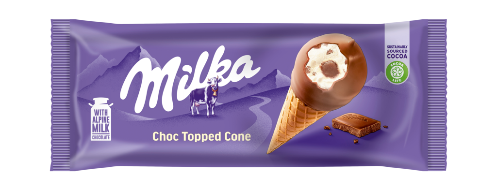 20 100ml Pg TKK Milka Choc Topped Cone  