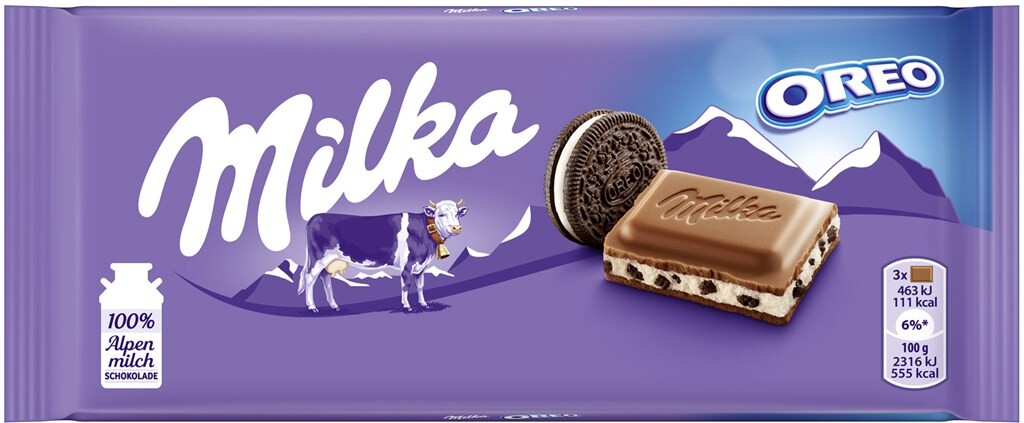 22 100g Ta Milka Oreo 