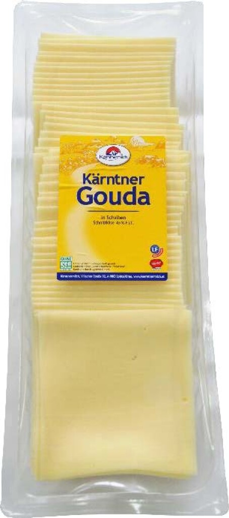 1 1kg Pg Kärntnermilch Gouda Scheiben 