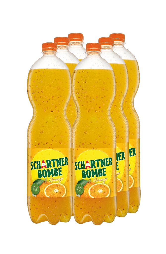 6 1.50l Fl Schartner Bombe Orange 