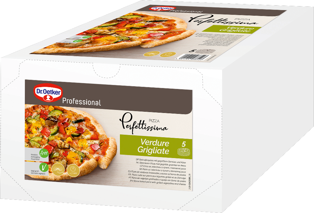 5 440gr Pg TKK Dr. Oetker Perfettissima Pizza Verdure Grigliate 