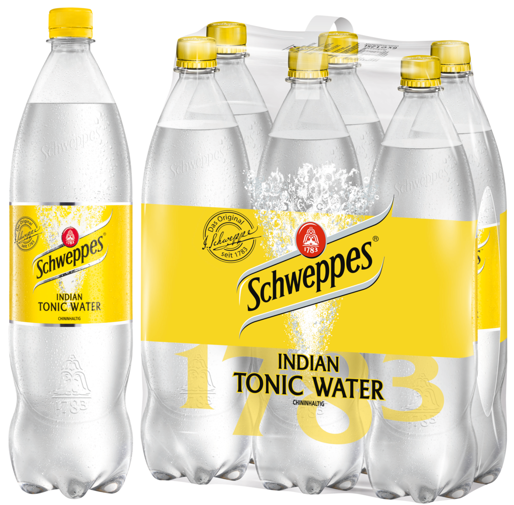 6 1.25l Fl Schweppes Tonic Water PET EWP 