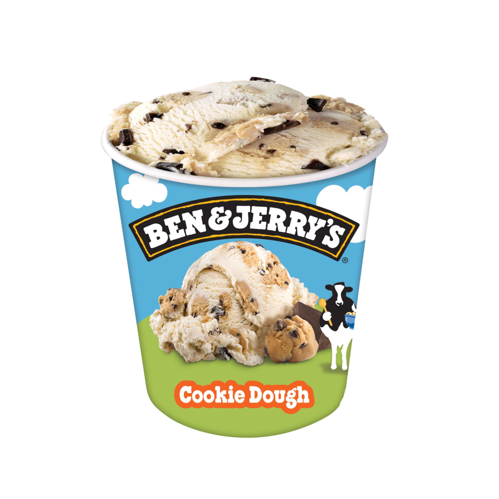 8 465ml Pg TKK Ben&Jerry Eisbecher Cookie Dough 