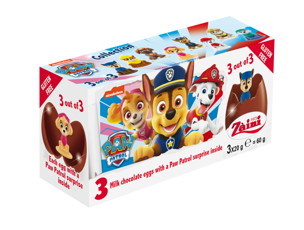 24 3St Pg Gw.13243 Schokoei Paw Patrol 60g 