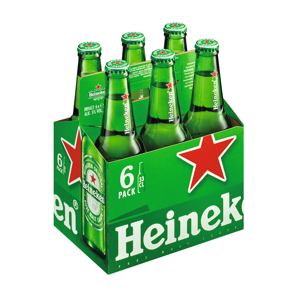 4 6/0.33MP Heineken Flasche EW 
