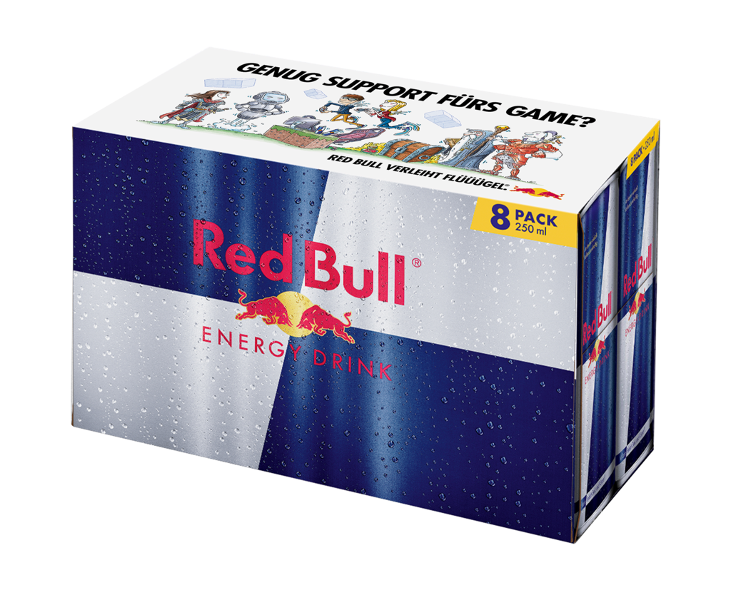 3 8/0.25MP Red Bull Energy Drink 