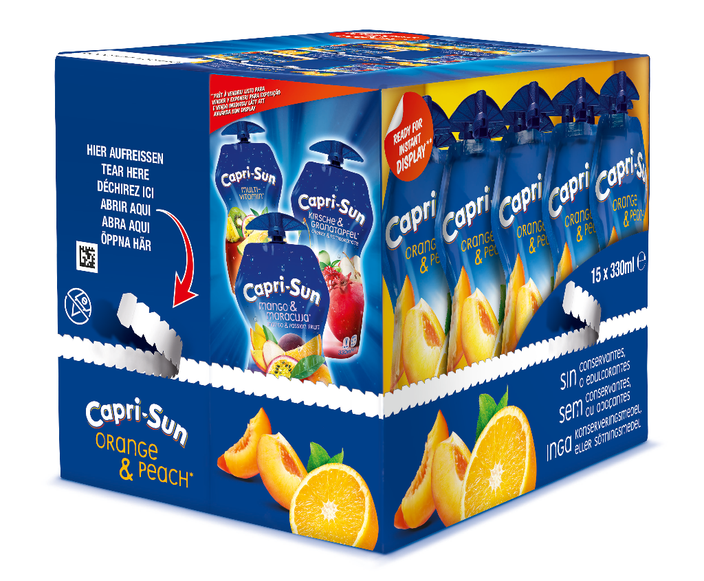 15 0.33l Pg Capri Sonne Orange Peach 