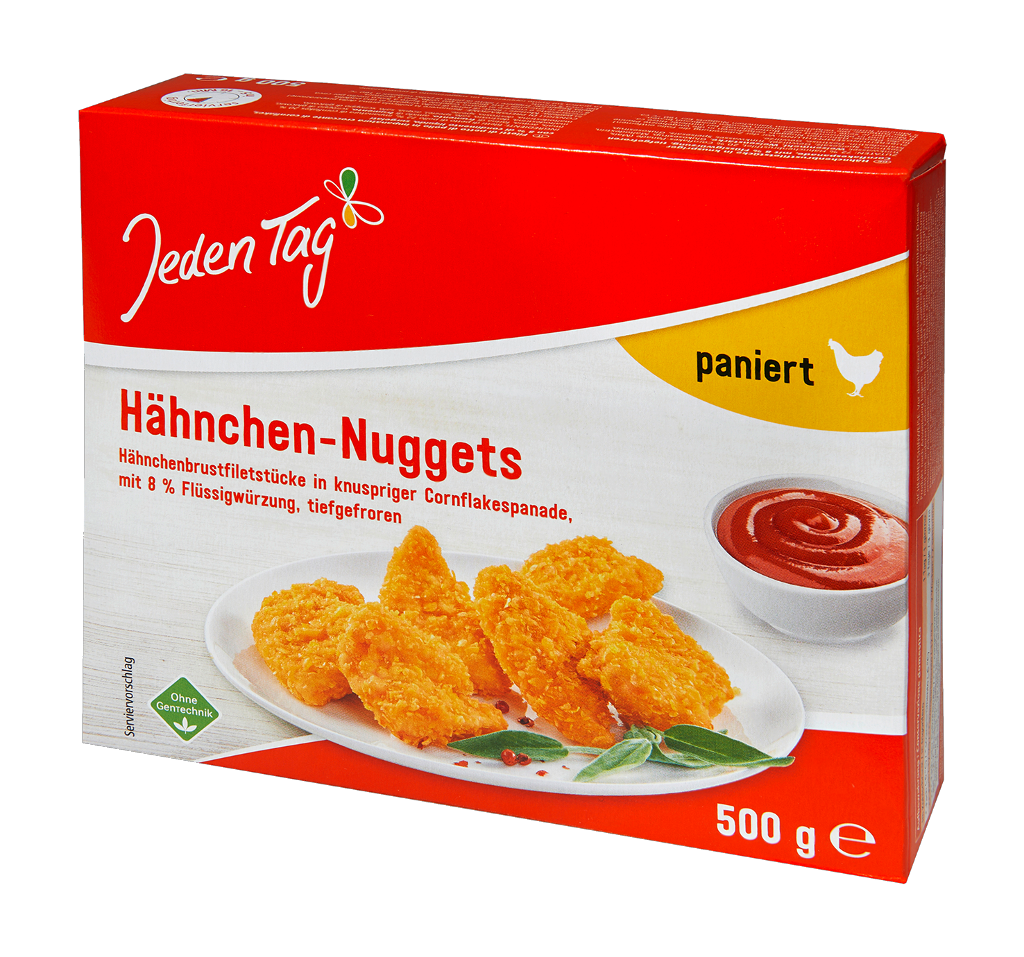 10 500g Pg TKK Jeden Tag Hähnchen Nuggets 
