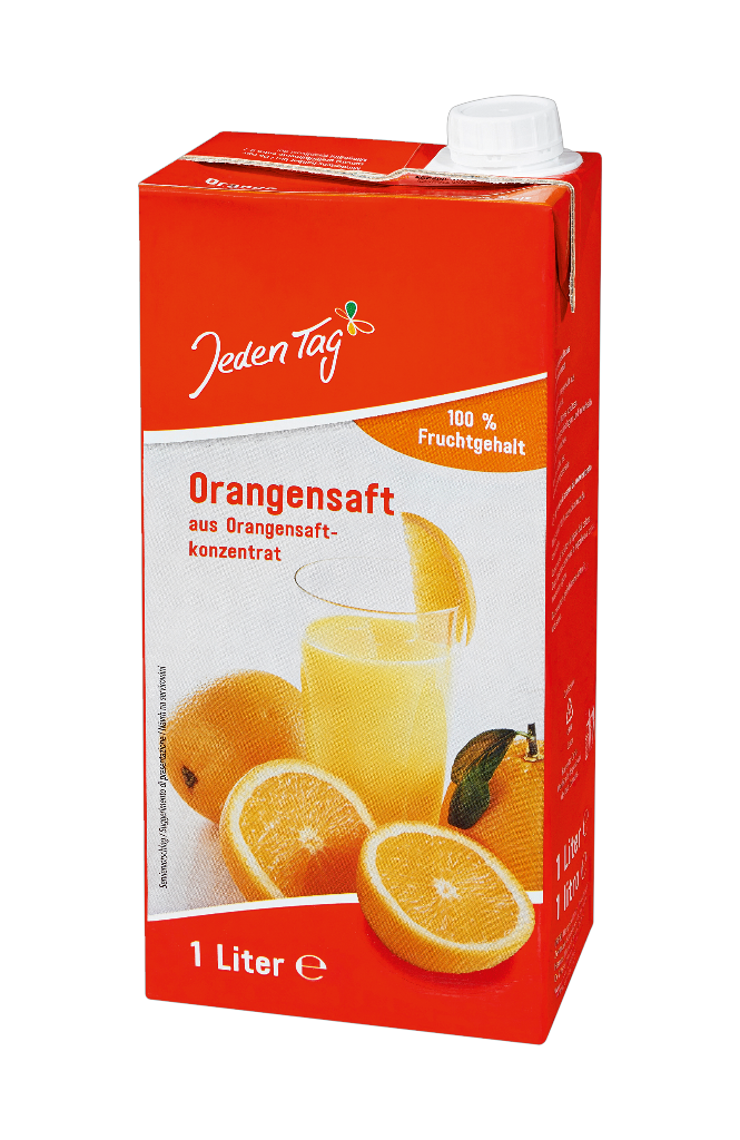 12 1.00lPg Jeden Tag Orangensaft 100% 