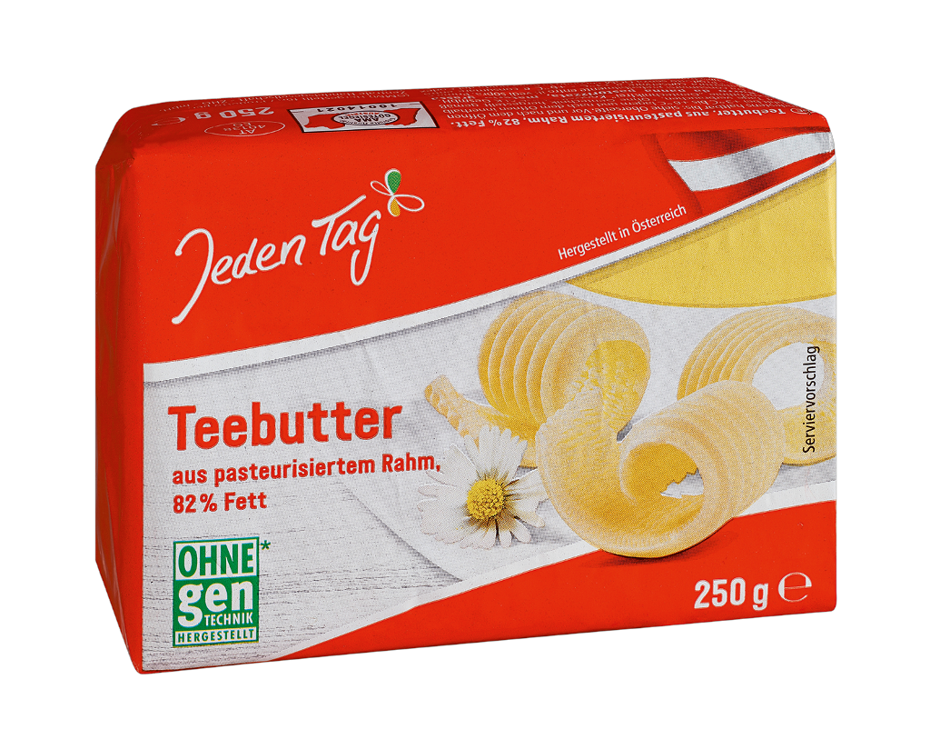 1 250g Pg Jeden Tag Teebutter (40) 