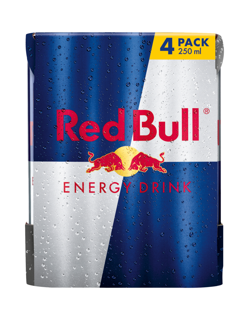6 4/0.25MP Red Bull Energy Drink 