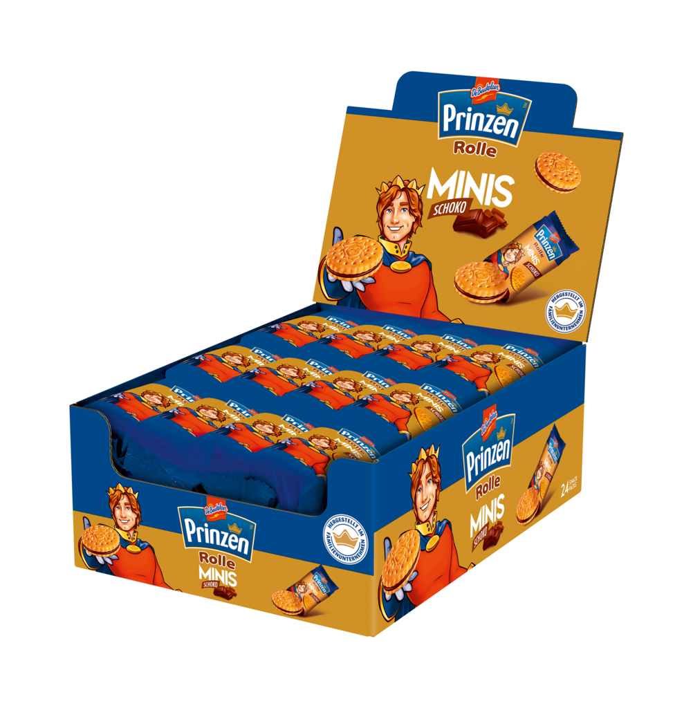 24 37.5g Pg Prinzen Rolle Mini Schoko 