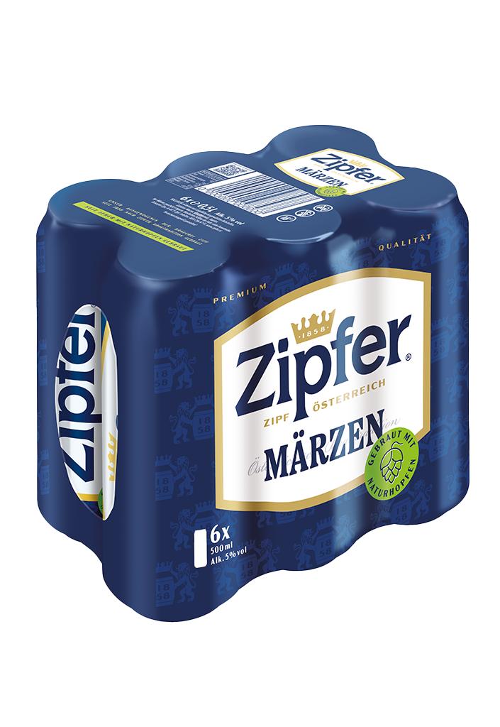4 6/0.50MP Zipfer Märzen Dose EWP 