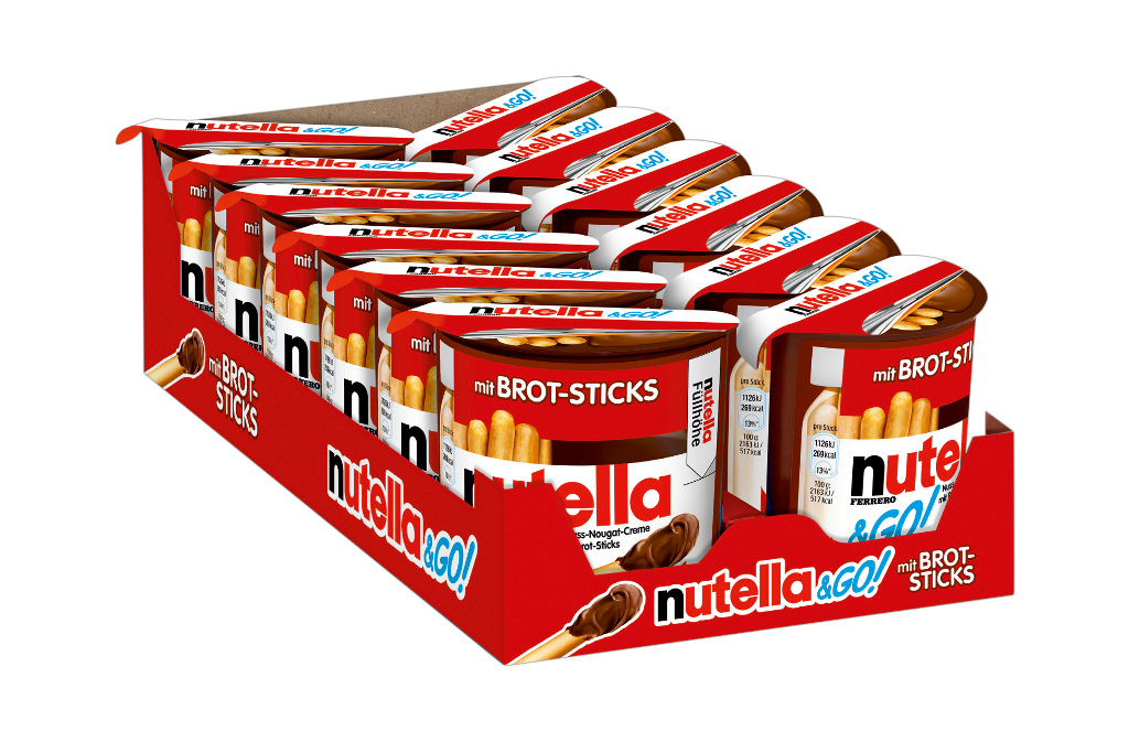 12 52g Pg Ferrero Nutella & Go 