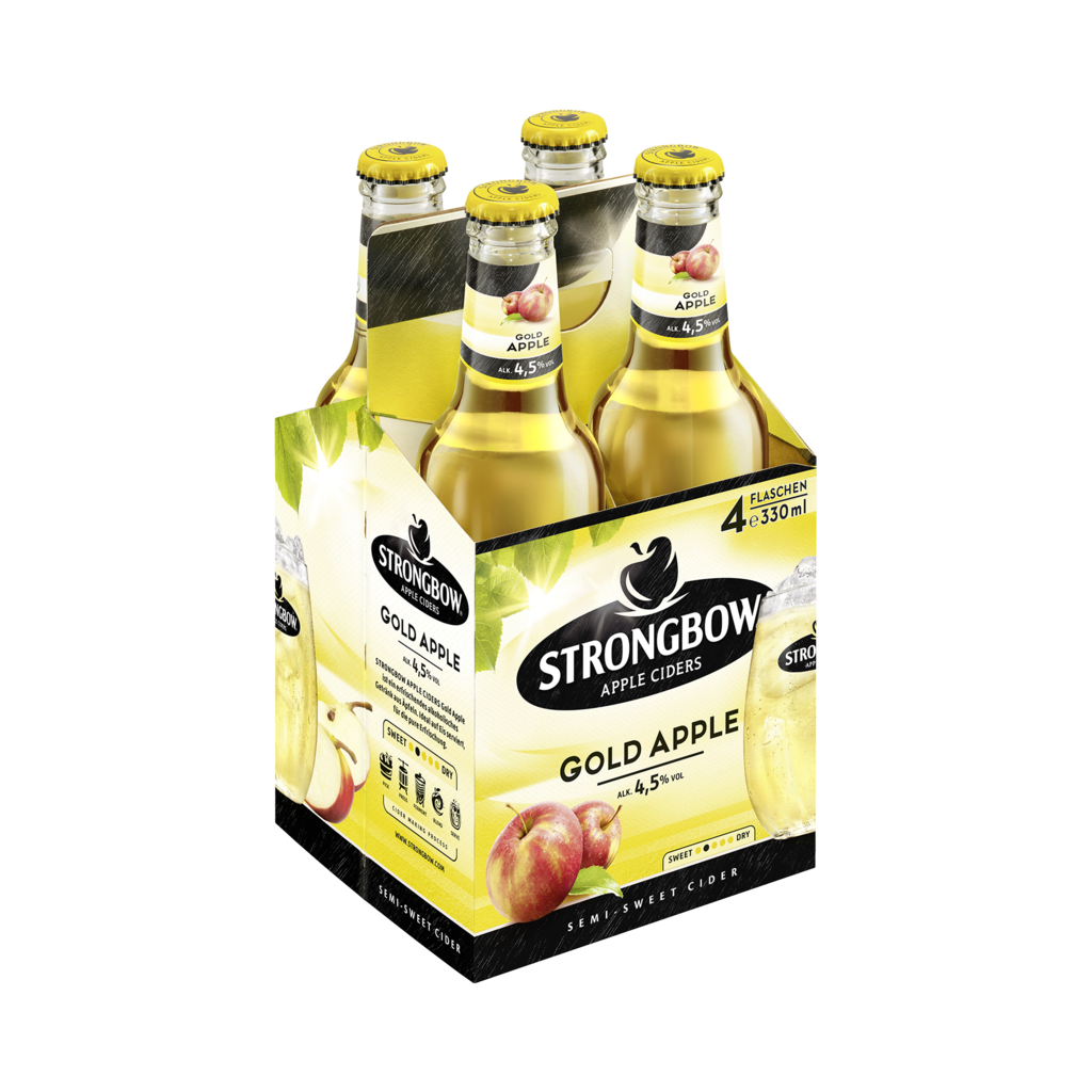 6 4/0.33MP Strongbow Gold Apple  