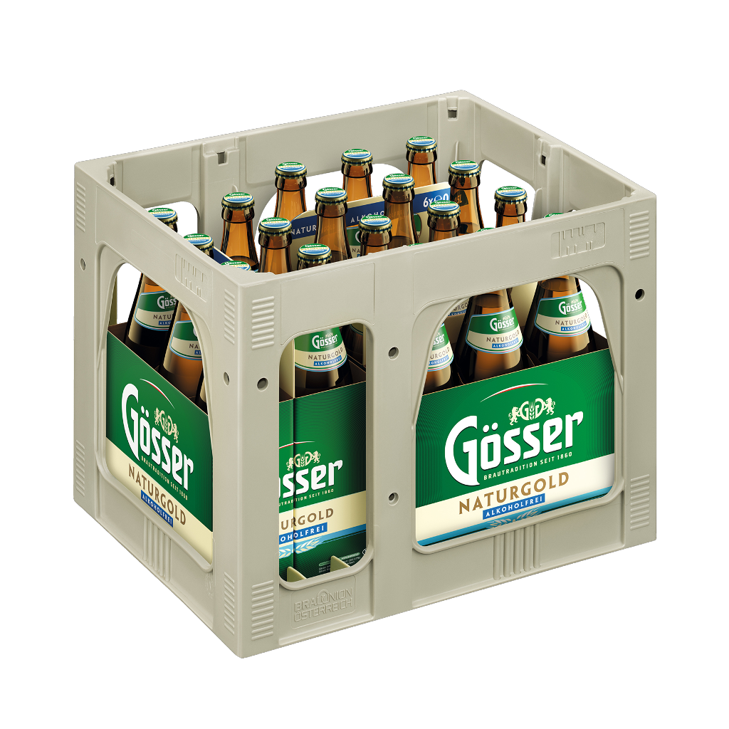 3 6/0.50MP Gösser Naturgold Alkoholfreies Bier MW 