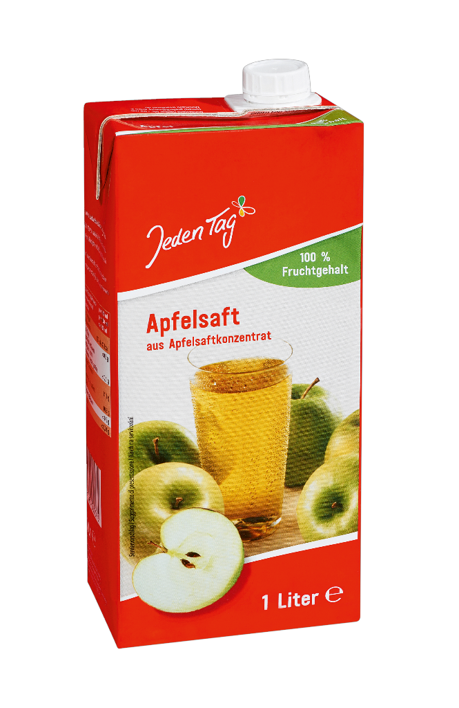 12 1.00lPg Jeden Tag Apfelsaft 100% 