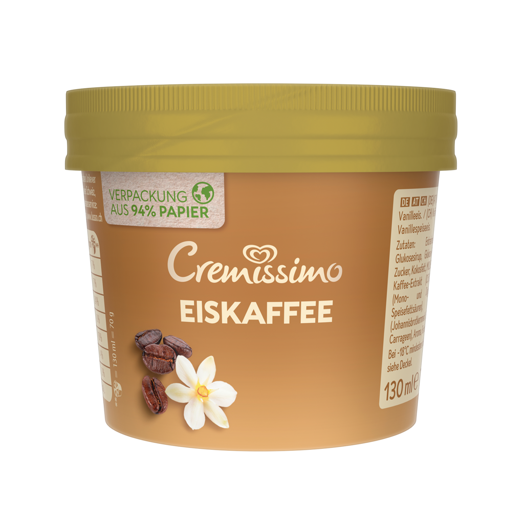 24 130ml Pg Eskimo Eisbecher Cremissimo Eiskaffee 